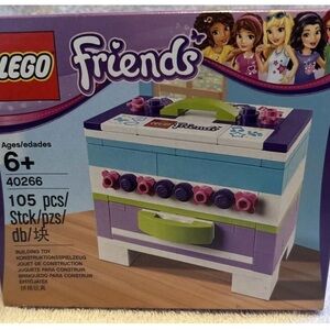 LEGO Friends Jewelry Box Keepsake #40266 Limited Edition 2017 Blue Purple New